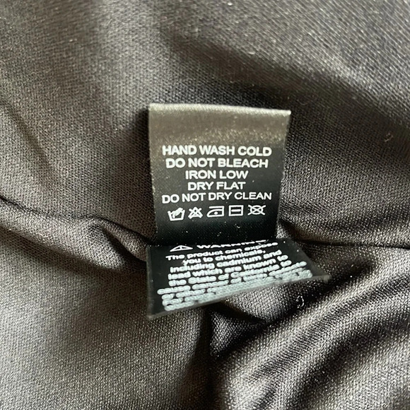 Story On Faux Leather Corset top in Black Size L - Picture 7 of 8